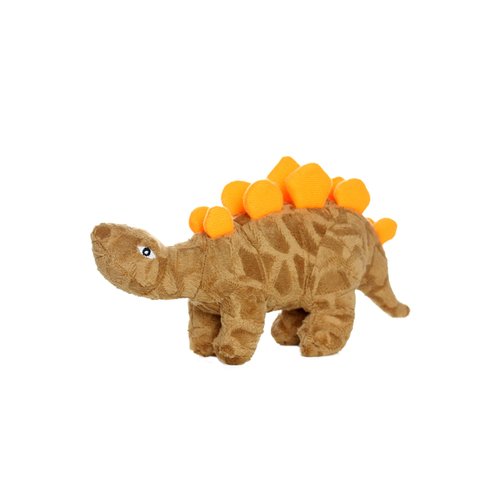 MIGHTY- Dinosaur Stegosaurus - Squeaker-Multiple Layers.Made Durable, Strong &amp; Tough. Interactive...