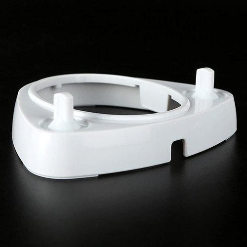 Electric Toothbrush Holder Base Stand Electric Toothbrush Head Support Compatible for Braun Oral B Toothbrush Charger with 4 Pack Electric Toothbrush Heads Cover