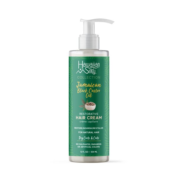 Hawaiian Silky Jamaican Black Castor Oil Collection Restorative Hair Cream