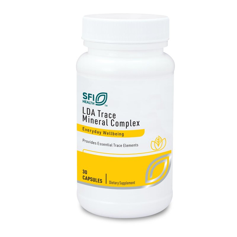 Klaire Labs SFI Health LDA Trace Mineral Complex - 11 Essential Trace Elements with TRAACS Chelat...