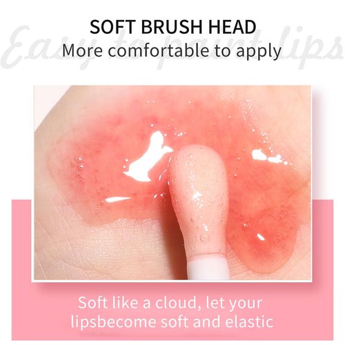 3 Set Lip Oil Hydrating Tinted Lip Balm, Plump Lip Gloss Lip Care Transparent Toot Lip Oil Tinted, Fresh Texture & Non-sticky, Nourishing Repairing Lip Lines Lip Care Products (Set B)