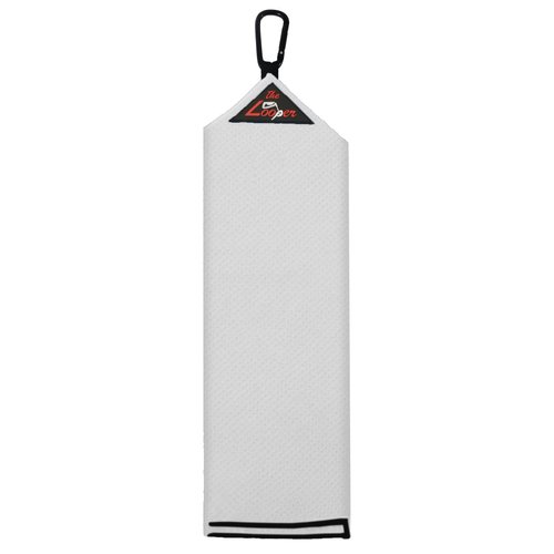 ProActive Sports Looper Microfiber Tri Fold Golf Towel (White)