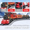 Train Building Blocks Sets STEM Model Toys Building Mini Bricks Kits with Train Tracks DIY Construction Educational Gift 578pieces for 8+ Kids (Steam)