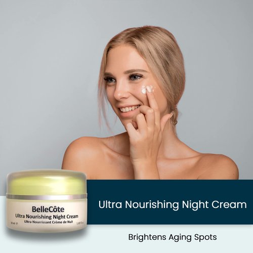 Anti Aging Night Cream with Retinol - Anti Wrinkle Face Cream | Facial Treatment with Marine Collagen for Dull And Dehydrated Skin | Vitamin C+E Complex for Aging Spots & Forehead Lines [ 1.6Oz ]