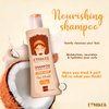 ETNIKER Nourishing Shampoo | Cleanse, Hydrate & Nourish | Coconut & Shea Butter | Free from Sulfates, Salt, Silicones, Mineral Oil, and Parabens | by L’MAR (1 Bottle, 8.4, Fl Oz)