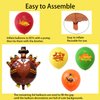 HADCKJA Turkey Balloons Thanksgiving Party Supplies Thanksgiving Balloons Big Turkey Balloon Thanksgiving Latex Balloon for Thanksgiving Party Decorations Thanksgiving Theme Birthday Decorations 15Pcs