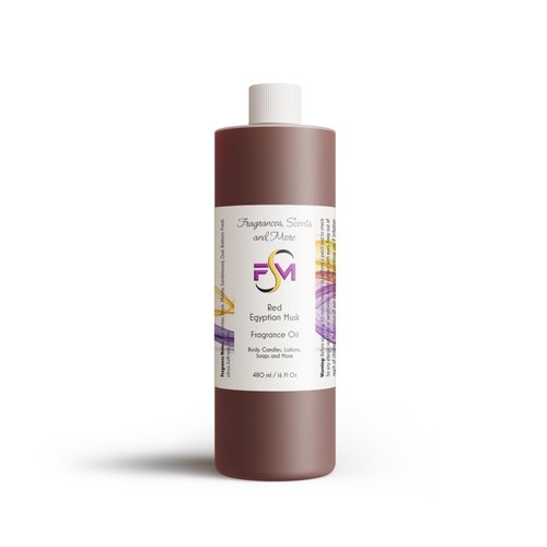 Red Egyptian Musk Fragrance Oil - 16 Fl Oz Plastic Bottle (480ml)