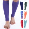 Doc Miller Premium Calf Compression Sleeve 1 Pair 20-30mmHg Strong Calf Support Fashionable Colors Graduated Pressure for Sports Running Muscle Recovery Shin Splints Varicose Veins (Violet, Medium)