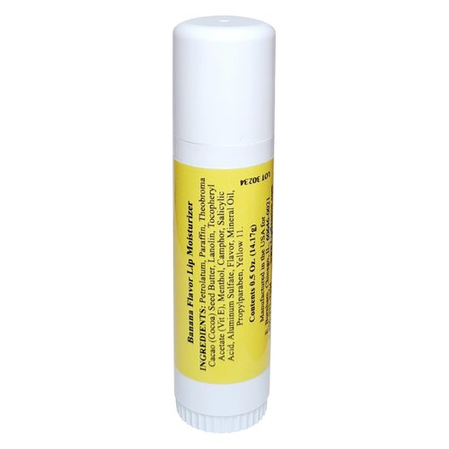 E. Burnham Lip Session Banana Flavor Lip Balm 0.5 Oz – Moisturizing and Nourishing Lip Care – Long-Lasting Hydration with a Sweet Banana Scent