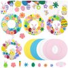 FOPINOA Foam Easter Crafts, 8 Sets Easter Craft Kits Foam Stickers Easter Foam Crafts DIY Foam Easter Stickers Arts and Crafts for Kids Holiday Activities Easter Day Party Supplies Home Decoration