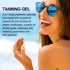 Luxury Intensive Tanning Gel, Natural Tanning Accelerator Cream Gel, Tanning Gel for Outdoor Sun, Tanning Butter for Outdoor Sunbath, 150 ml / 5 oz (2 PCS)