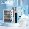 KevKev Lash Clusters Kit 3D Fluffy Cluster Lashes 20D+40D 320 Pcs DIY Lash Extensions Eyelash Clusters Glue Individual Lashes Remover Cluster Thin Band & Soft (Fluffy 20D+40D Kit,8-16mix)