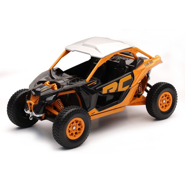 New Ray Can-Am Maverick X3 XRC Turbo ATV Orange and Black 1/18 Diecast Model