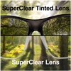 Safety Glasses Eye Protection - Comfort Eyewear - 2 Pair, 2 Neck Cords, 2 Cases - SuperLite and SuperClear Lens Technology, Z87.1 - CE 166 Certified