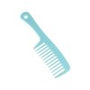 3Pcs Plastic Wide Tooth Curly Hair Comb, Wide Toothed Comb Massage Comb Salon Dyeing Styling Tools