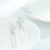 Brishow Crystal Wedding Hair Pins Pearl Bridal Hair Accessories Silver Bobby Rhinestone Hair Clips for Women and Girls (3 pcs)