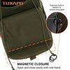 Tuxapo Binocular Harness Chest Pack with Rangefinder Pouch Bino Case for Hunting Hiking Shooting