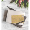 Set of 50 Brown Kraft Paper Blank Cardstock Postcards Pack - Self Mailer Mailing Side Postcards Bulk 50 Pack Postage Saver - 4 x 6 Inches