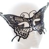 2 Pcs Halloween Butterfly Antenna Headband Lace Mask Black Hair Hoops Masquerade Masks Headpiece Hairband Hair Bands Women Christmas Party Decoration Cosplay Costume Cute Dress Up Hair Accessories