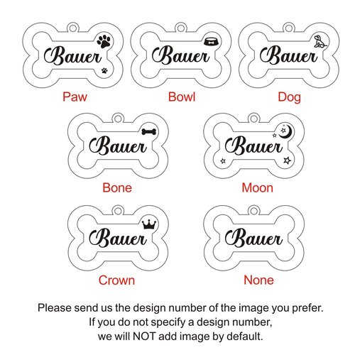 Dog Tags Engraved for Pets Personalized Dog Tag with Any Name & Text Dog Collar Custom Glitter Dog Name Tag Bone Dog ID Tag for Puppy Pet Dogs Furry Friend (Pink S, Bone)