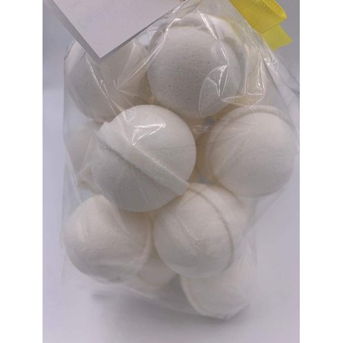 Spa Pure Little Black Dress: 14 Bath Bomb Fizzies with Shea Butter, Ultra Moisturizing (14 Oz) ...Great for Dry Skin (New Round Shape)