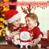 Funny Jokes White Elephant Gifts Christmas Toys Gifts Talking Vibrating Spinning Santa Claus Plays JINGLE BELLS With hilarious Sounds Christmas Plush Interactive Toy With Box Xmas Gift For Kids,11"