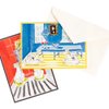 Caspari Dana Gibson Interiors Boxed Note Cards - 8 Note Cards & Envelopes