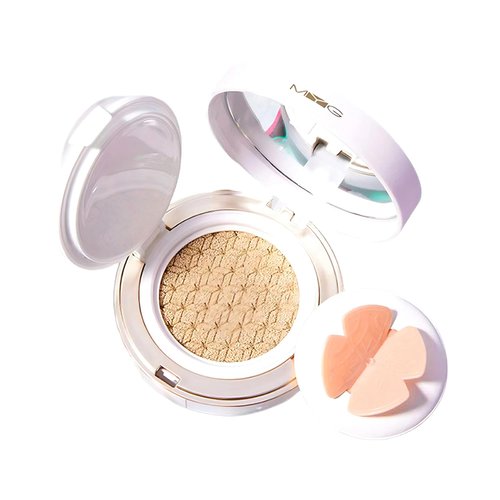 Meiyan Tang Lightweight Cushion Foundation BB Cream - Natural Coverage, Hydrating, Long-Lasting, Non-Drying, Waterproof, Anti-Sweat, Flawless Matte Finish, Unique Butterfly Puff Design
