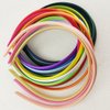Hixixi 20pcs pack Girls/Women Diy Satin Fabric Covered Ribbon Headbands Hairband (20pcs)