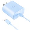 45W Super Fast Charger Type C, USB C Android Phone Charger with 6.6FT Cable for Galaxy S23 Ultra/S23/S23+/S22 Ultra/S22+/S22, Note 10/Note 20/S20/S21/S10/S9/S8, Galaxy Tab S7/S8, Blue