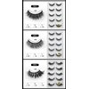 Vayator 10 Pairs/Set 3D Mink Lashes Natural False Eyelashes Dramatic Volume Fake Lashes Makeup Eyelash Extension Silk Eyelashes (G806)
