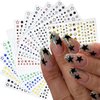 Star Nail Stickers,12 Sheets Nail Star Stickers for Nail Art,3D Nail Art Star Decals,Small Star Stickers for Nails,Colorful Star Nail Stickers for Women Girls,Uñas Con Diseño,Stickers para Uñas……
