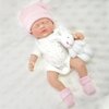 Mire & Mire Reborn Baby Dolls 7 Inch Silicone Doll Mini Realistic Newborn Baby Dolls Silicone Full Body Stress Relief Hand Made（B）