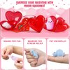 TOY Life Mochi Squishy Toys 28pcs Birthday Gifts for Kids Classroom with Filled Hearts & Birthday Cards Kawaii Squishies Fidget Toys for Party Favor Girls Boys
