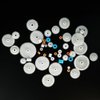 51PCS Plastic Gear Single Gear Spindle Worm Gear Motor Gears for DC Motor RC Car Robot Aircraft DIY Model Toy Parts