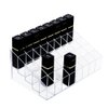 HBlife Lipstick Holder, 40 Spaces Clear Acrylic Lipstick Organizer Display Stand Cosmetic Makeup Organizer for Lipstick, Brushes, Bottles, and More