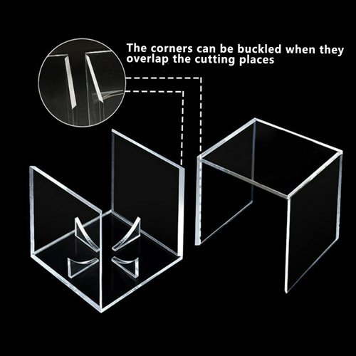 2 Pack Baseball Display Case - UV Protected Acrylic Holder for Display, Clear Display Case Baseball Box Memorabilia Showcase Autograph Ball Protector - Fits Official Size Ball (2 Pack)