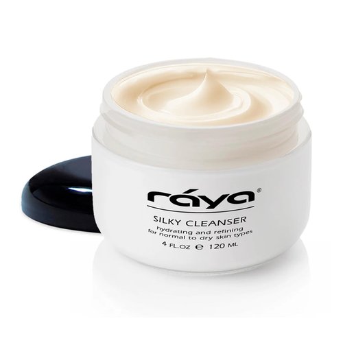 Raya Silky Cleanser (R-114) Daily Hydrating Facewash | Chamomile & Seaweed Extract Facial Cleanser for Dry Skin | Oil-Free, Clear & Smooth Skin Complexion | Light, Foamy Refining Facial Cleaner