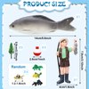 16 Pcs, Decoration Gone fishing cake Topper Fisherman Fishing Birthday Party Supplies for Man Kids Boy Girls gone fishing Themed Party Decor, Mixed Styles