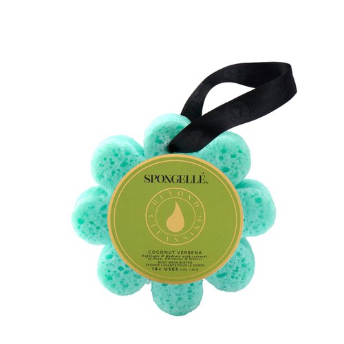 Spongellé Wild Flower Body Wash Infused Buffer, Coconut Verbena