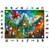 WOODEN.CITY Wooden Puzzle 1000 Pieces - Fantasy Dragon Castle | 21,25 in x 15,5 in | Made in EU