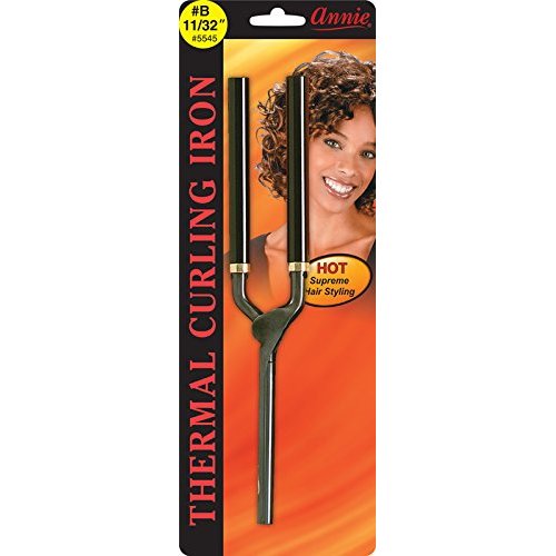 Annie Thermal Curling Iron, 11/32 Inch, #b