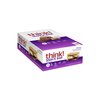 think! Protein Bars with Chicory Root for Fiber, Digestive Support, Gluten Free with Whey Protein Isolate, S'mores, Snack Bars without Artificial Sweeteners, 1.4 Oz (10 Count)