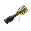 Arbogast Hula Popper Topwater Fishing Lure, YBS Black, G760 (2 in, 3/8 oz)