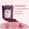 Dried Rose Petals | Edible, Food Grade Red Petals for Cooking and Tea | Suitable for Soap Making, Infused Oils, Lipgloss, Bath Bombs, Bath, Wedding Confetti | 4 oz by Better Shea Butter