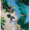 General Jim's Tropical Rainforest Modular Building Block Bricks Set Complete with Trees Plants, Animals and Rocks Botanical Building Blocks for Hours of Imaginative Fun for Teens and Adults