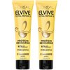 L'Oreal Paris Elvive Total Repair 5 Protein Recharge Leave In Conditioner Treatment, and Heat Protectant, 2 pack, (5.1 Ounce each) (Packaging May Vary)