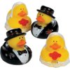 HAPPY DEALS ~ Bride Groom Rubber Ducks | 12 Pack | Wedding Favors