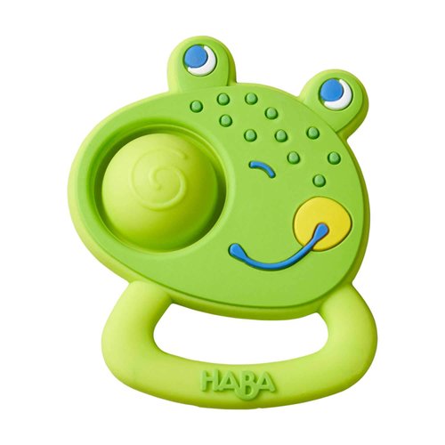 HABA Popping Frog Silicone Baby Fidgeting and Teething Toy