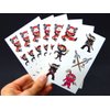 Premium Ninja Tattoos, Karate Party Favors, Temporary Tattoo